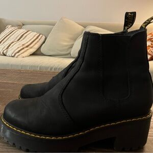 Dr Martens Chelsea platform boots.Used  excellent condition